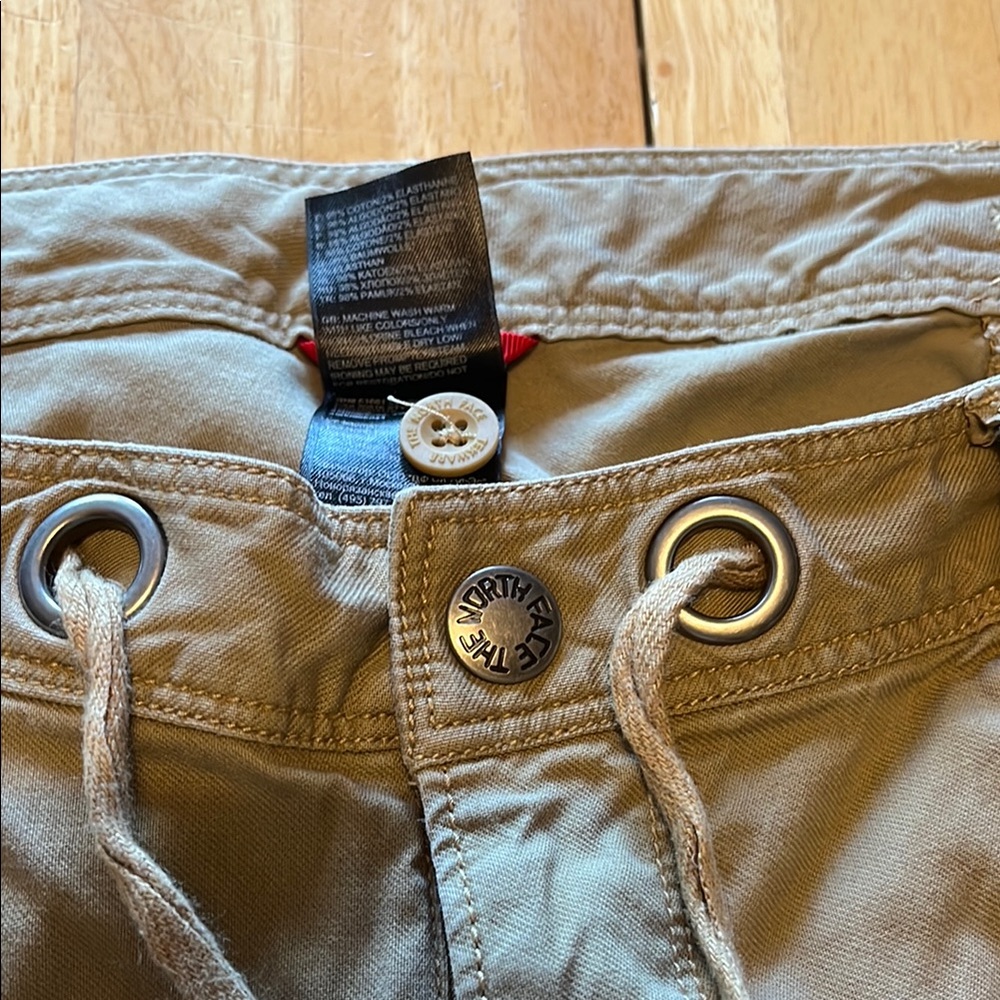 The North Face Khaki Drawstring pants